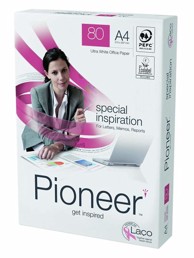 PIONEER Fotokopirni papir A4, 80 g, 500 listova, bijeli