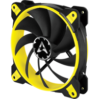 ARCTIC Ventilator za kućište BioniX F120, 12 cm, crna, žuta, 1 kom