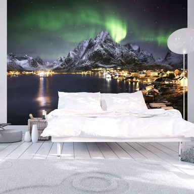 Samoljepljiva foto tapeta Aurora borealis 98x70