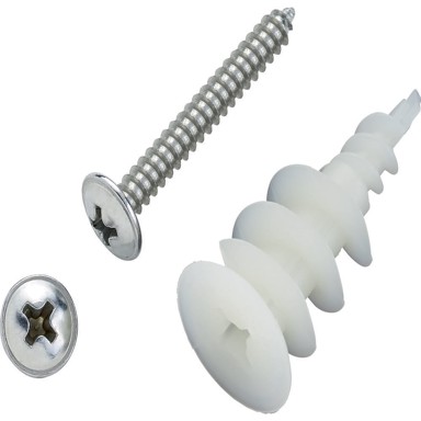 LUX TOOLS Plastična tipla za knauf 14x32mm, staklokeramički