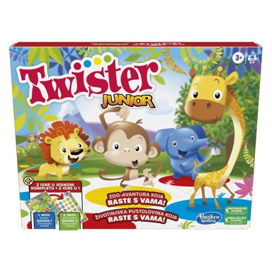 HASBRO GAMES Društvena igra, Twister Junior+