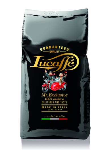LUCAFFE Kava Mr. Exclusive 100% Arabica, 1 kg, u zrnu