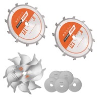 VEVOR Set Dado oštrica Ø203 mm 12 zubi osovina 15,875 mm fina završna obrada