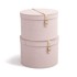 BIGSO Svijetlo ružičaste kartonske kutije za pohranu u setu 2 kom s poklopcem/dekorativne ø 37,5x25 cm Rut Restore Paper Laminate