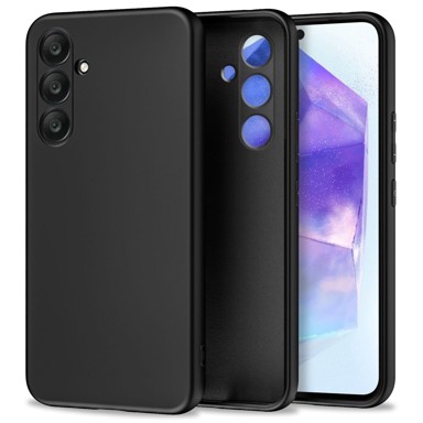 TECH-PROTECT Smooth Silikonska maskica za Samsung A36 Crna