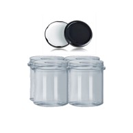 VETRO Tegla Bianco 350ml + poklopac 4/1