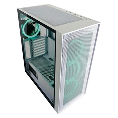 LC POWER Kućište LC-802W-ON White Wanderer X, MIDI, ATX, window, bijelo, bez napajanja