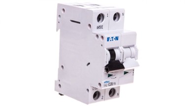 EATON Automatski osigurač FAZ C20/1N, 278675, 1P+N, C krivulja, 20 A, 15 kA, AC