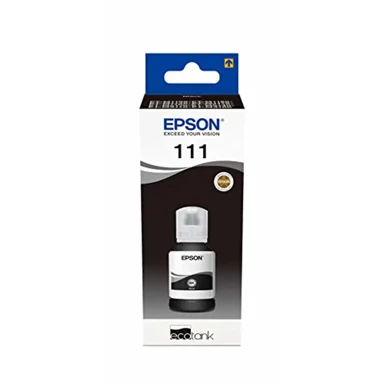 EPSON Tinta 111 EcoTank C13T03M140, crna