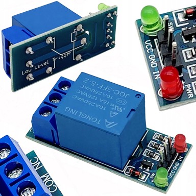 ROSFIX Relejni modul, 1-kanalni, 12 V, 10 A, 34 x 25 x 19 mm