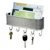 IDESIGN Zidni metalni držač za ključeve Twillo