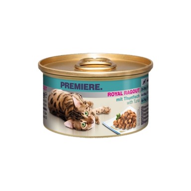 PREMIERE Hrana za mačke Royal Ragu tuna 85 g, konzerva