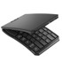 INATECK Tipkovnica N0131_BLACK, Bluetooth, sklopiva, crna