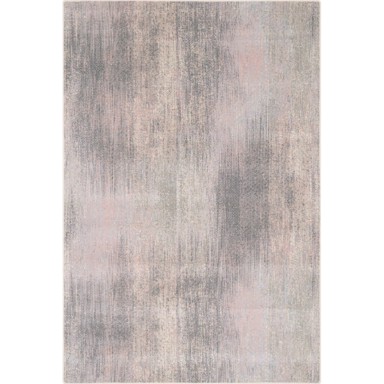 AGNELLA Ružičasti/sivi vuneni tepih 133x180 cm Calvi rose 