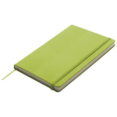 KIEL Notes 13 × 21 cm, čisti, 95 listova, s gumicom, svijetlozeleni