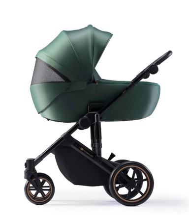 KINDERKRAFT Dječja kolica Prime 2 3u1 - tamnozelena
