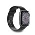 PURO Remen za sat Icon, za Apple Watch 42/44/45/49 mm, silikon, crna, 2 kom