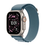 APPLE Watch Ultra 3 GPS + Cellular 49 mm prirodno titanijsko kućište sa svijetloplavom narukvicom Alpine Loop Small