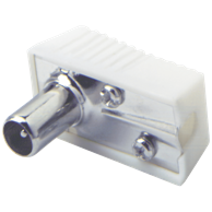 USE Utikač antenski RF FS 1, kutni, 1 kom