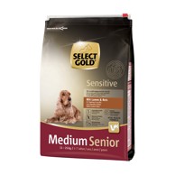 SELECT GOLD Hrana za pse Sensitive Senior Medium janjetina i riža 4 kg