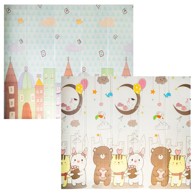 AGA4KIDS Podloga za igru sklopiva pjenasta 200x180 cm DS3018