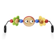 BABYBJORN Ljuljačka Bliss Woven Petal s igračkom, antracit