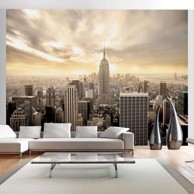 Foto tapeta New York Manhattan at dawn 400x309