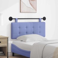 Zidno uzglavlje kreveta, bez LED, 100 cm, tkanina, traper plava