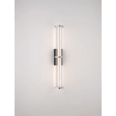 ENDO Zidna LED svjetiljka NL9002074, IP44, CCT 3000-4000K, 17W, crna
