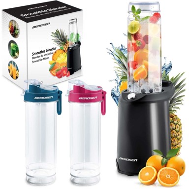 BERDSEN Blender za smoothie BD-752, 350 W, crni