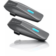 FARROT Interkom za motocikl, Bluetooth 5.4, Mesh, 8 osoba, 8 km, ANC, FM radio, IPX7, 2 kom