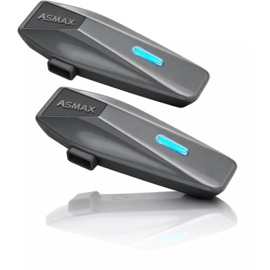 FARROT Interkom za motocikl, Bluetooth 5.4, Mesh, 8 osoba, 8 km, ANC, FM radio, IPX7, 2 kom
