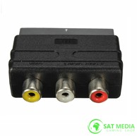 UNIVERZALNI TV AV Scart adapter činč za PlayStation PS1/PS2/PS3, Xbox 360 i Nintendo Wii