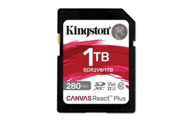 KINGSTON Memorijska kartica MC Canvas React Plus SDR, 1TB, SDXC, Class 10, UHS-II, U3, V60