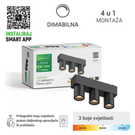 GREEN TECH LED magnetna svjetiljka Mystyle-9 6 W