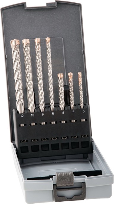 ALPEN Udarno svrdlo set SDS-Plus, 7-dijelni