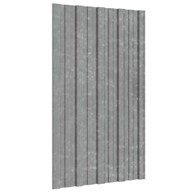 Krovni panel, 12 kom, 80 x 45 cm, srebrni