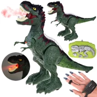 Interaktivni dinosaur T-Rex, daljinsko upravljanje, zelena