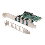 DIGITUS USB adapter, PCIe 2.0, USB 3.0 x4