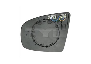 TYC Ogledalo retrovizora BMW X5 E70 07-12, lijevo, grijano, asferično, 4 pina