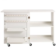 VEVOR Sklopivi stol za šivanje 1170x400x778 mm, bijeli