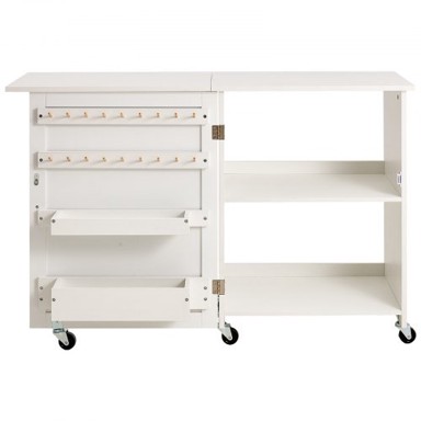 VEVOR Sklopivi stol za šivanje 1170x400x778 mm, bijeli