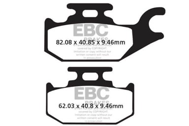 EBC Kočione pločice FA307TT, set za 1 disk