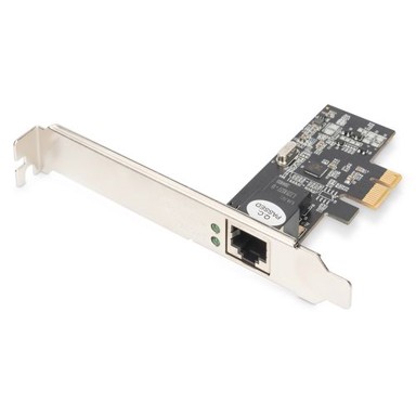 DIGITUS Mrežna kartica PCI Express, Gigabit Ethernet 2.5G, 4-brzine