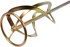 YATO Trostruka spiralna miješalica YT-5507, navoj M14, 120 x 600 mm