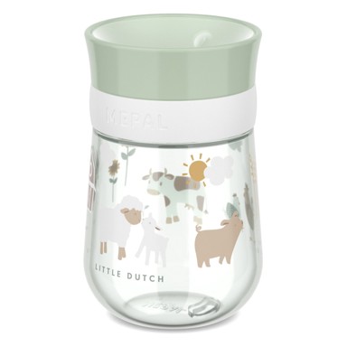LITTLE DUTCH Čaša za učenje pijenja 360°, Little Farm