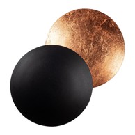 OPVIQ LIGHTS Crna/u bakrenoj boji LED zidna lampa ø 25 cm Yosma 