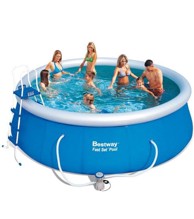 BESTWAY Montažni bazen Fast Set 457×122 cm, s filter pumpom (57289)