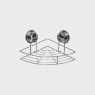 FIVE Kutna košarica, 22x22x11.5 cm, krom/plastika