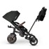 QPLAY Ultra sklopivi tricikl Comfo Max, crna